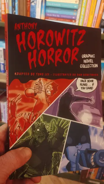 The Anthony Horotwitz Horror graphic anthology for younger readers